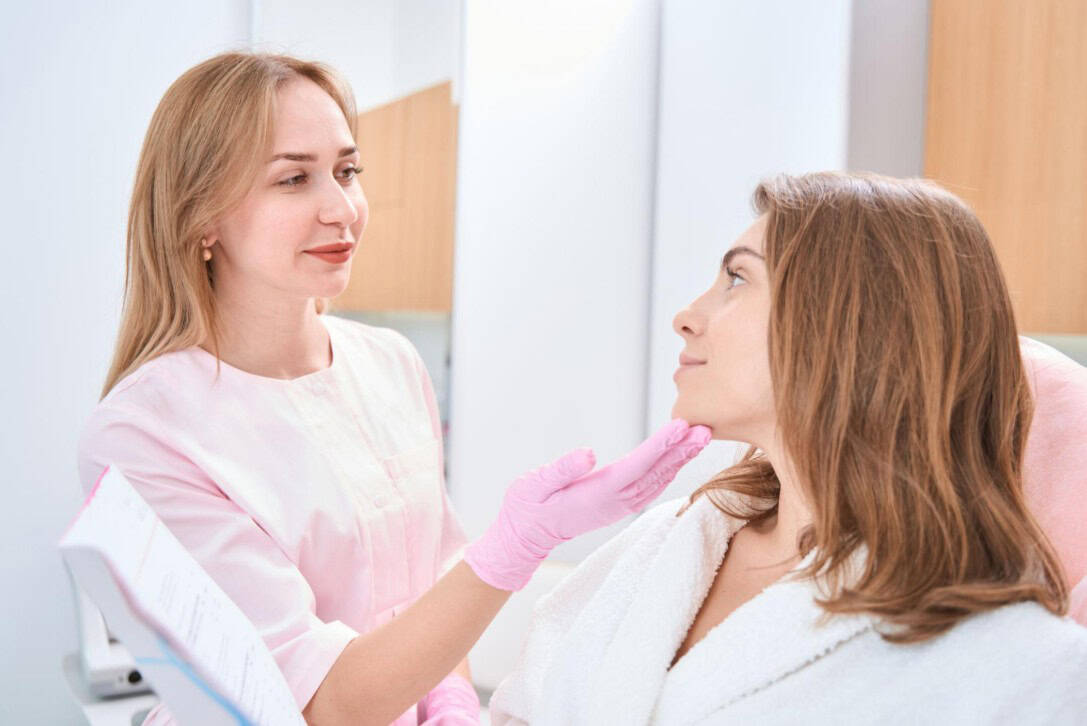 kybella or recessed chin