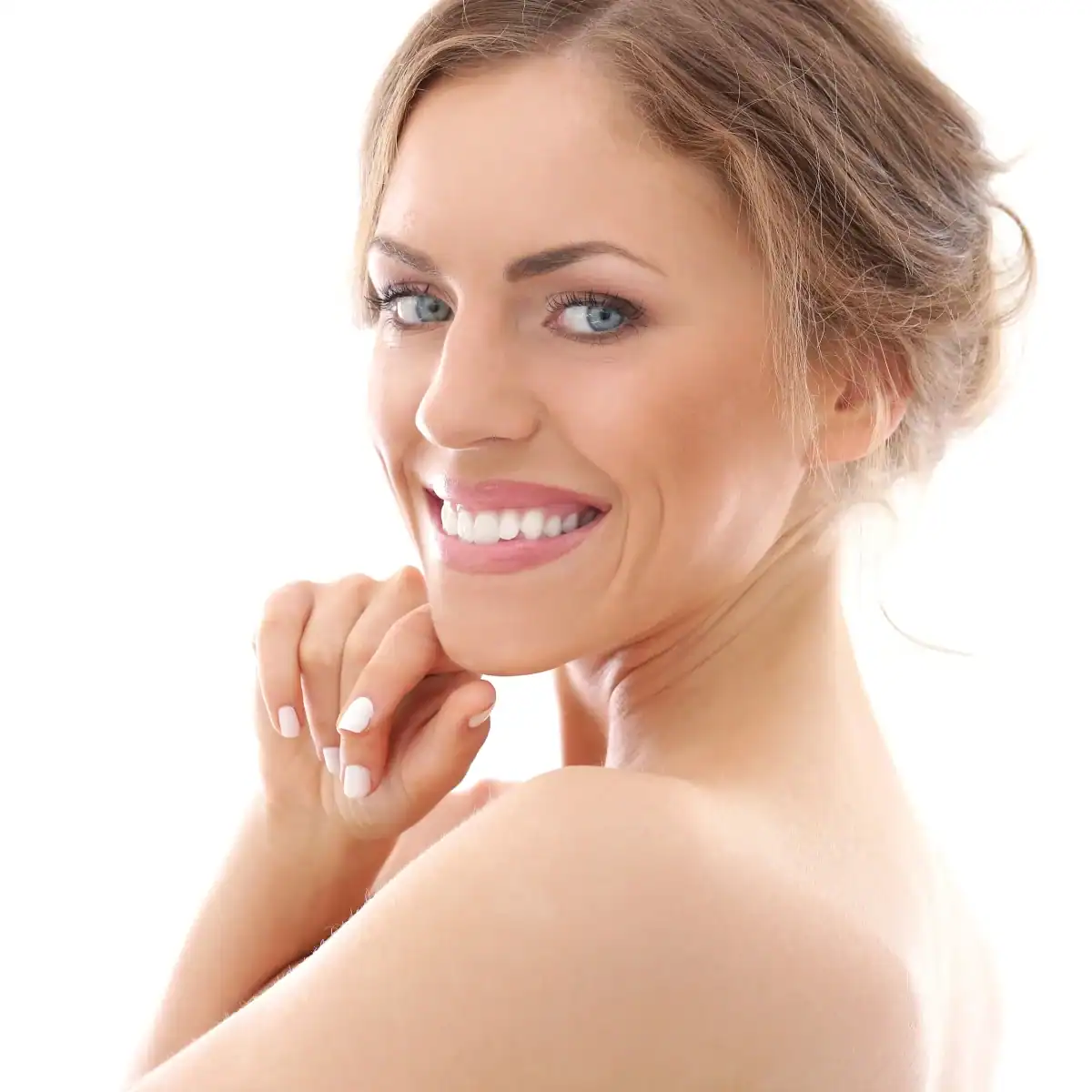 smiling woman portrait